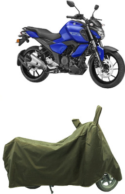 Coxtor Waterproof Two Wheeler Cover for Yamaha(FZ FI BS6, Gold)
