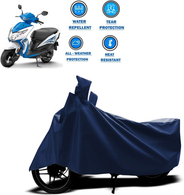 PAGORA Two Wheeler Cover for Honda(Deo, Blue)
