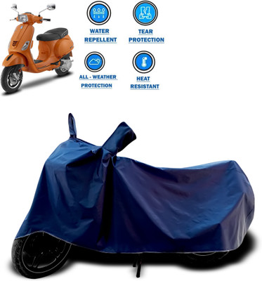 CODOKI Two Wheeler Cover for Piaggio(Vespa SXL 125, Blue)