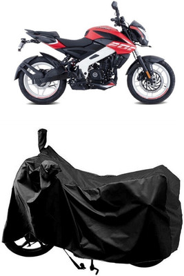 SUGASHRI Waterproof Two Wheeler Cover for Bajaj(Pulsar NS200, Black)