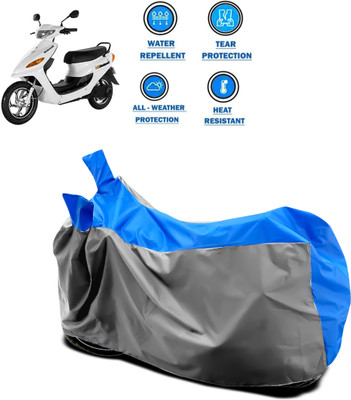 PAGORA Two Wheeler Cover for Indus(Yo Electron, Grey)