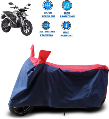 PAGORA Two Wheeler Cover for Revolt(RV 300, Red)