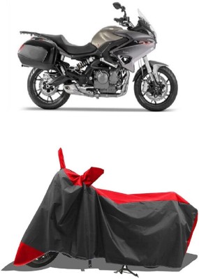 SUGASHRI Waterproof Two Wheeler Cover for Benelli(TNT 300, Red, Black)