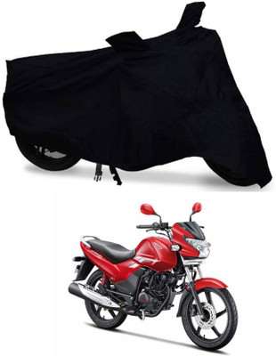 AASHTIK MART Two Wheeler Cover for Hero(Achiever, Black)