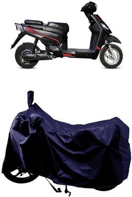 SUGASHRI Waterproof Two Wheeler Cover for Hero(Electric NYX HS500 ER, Blue)