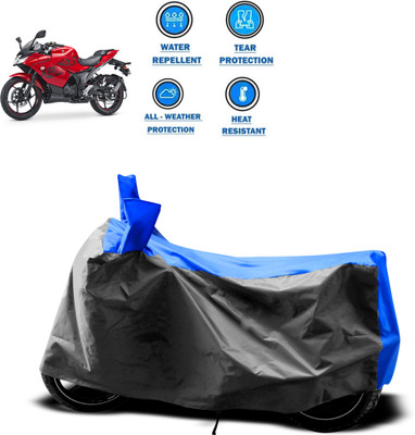 PAGORA Two Wheeler Cover for Suzuki(Gixxer SF, Grey)