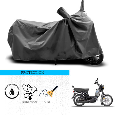 ANTHUB Waterproof Two Wheeler Cover for TVS(XL 100 Comfort, Grey)