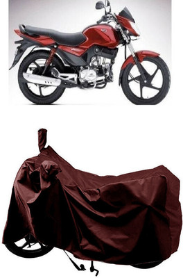 SUGASHRI Waterproof Two Wheeler Cover for Mahindra(Stallio, Maroon)