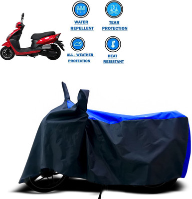 GOSHIV-car and bike accessories Two Wheeler Cover for Universal For Bike(Blue)