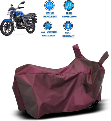 CODOKI Waterproof Two Wheeler Cover for Bajaj(Discover, Maroon)