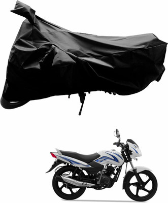 sowelar Waterproof Two Wheeler Cover for TVS(Sport BS6, Black)