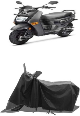 SUGASHRI Waterproof Two Wheeler Cover for Honda(Cliq BS6, Grey, Black)