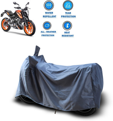 CODOKI Waterproof Two Wheeler Cover for KTM(125 Duke, Grey)