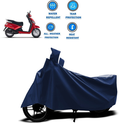 CODOKI Two Wheeler Cover for Mahindra(Gusto, Blue)