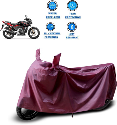 CODOKI Waterproof Two Wheeler Cover for Hero(CBZ Extreme, Maroon)