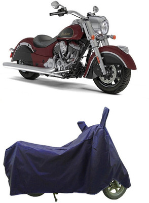Coxtor Waterproof Two Wheeler Cover for Indian(Chief Classic, Blue)