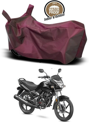 SK AUTO Two Wheeler Cover for Honda(CB Unicorn 150, Maroon)