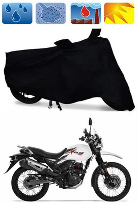 Mdstar Waterproof Two Wheeler Cover for Hero(MotoCorp XPulse 200T, Black)