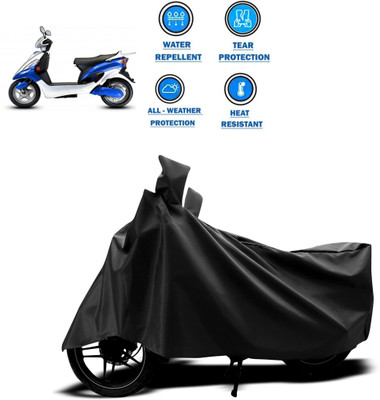 CODOKI Two Wheeler Cover for Hero(Electric Maxi, Black)