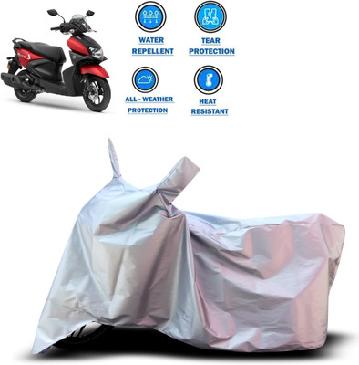 CODOKI Two Wheeler Cover for Yamaha(RayZR 125 Fi, Silver)