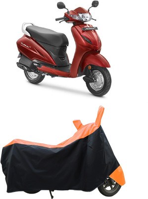 Coxtor Waterproof Two Wheeler Cover for Honda(Activa 4G, Orange)