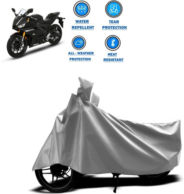 CODOKI Two Wheeler Cover for Yamaha(YZF-R1, Silver)