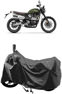 SUGASHRI Waterproof Two Wheeler Cover for Triumph(Street Scrambler, Grey)