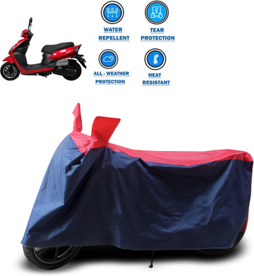 GOSHIV-car and bike accessories Two Wheeler Cover for Universal For Bike(Red)