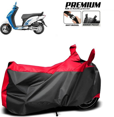 SK AUTO Waterproof Two Wheeler Cover for Honda(Activa, Red)