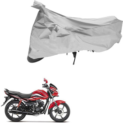 Mdstar Waterproof Two Wheeler Cover for Hero(Silver)