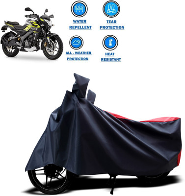 CODOKI Two Wheeler Cover for Bajaj(Pulsar 200 NS DTS-i, Red)