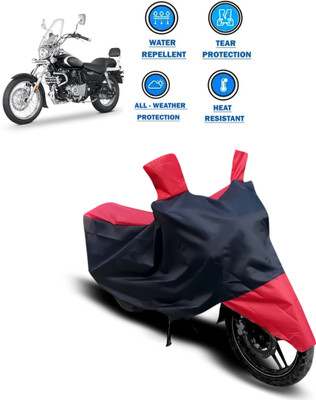 CODOKI Two Wheeler Cover for Bajaj(Avenger 220 Cruise, Red)