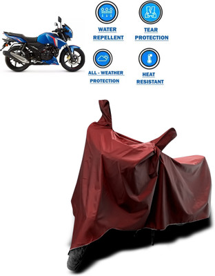 CODOKI Waterproof Two Wheeler Cover for TVS(Apache RTR 180, Maroon)