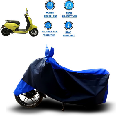 CODOKI Two Wheeler Cover for Okinawa(Lite, Blue)