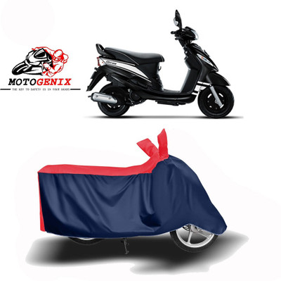 SK AUTO Two Wheeler Cover for Mahindra(Rodeo, Red, Blue)