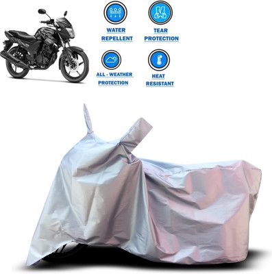 CODOKI Two Wheeler Cover for Yamaha(SZ R, Silver)