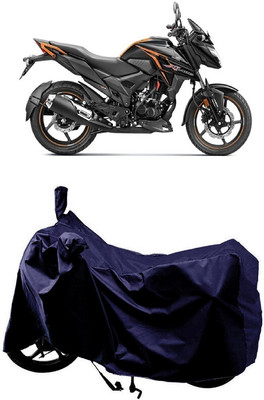 SUGASHRI Waterproof Two Wheeler Cover for Honda(X-Blade, Blue)