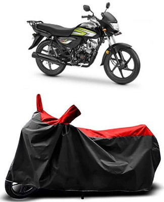 SK AUTO Two Wheeler Cover for Honda(CD 110 Dream, Red, Black)