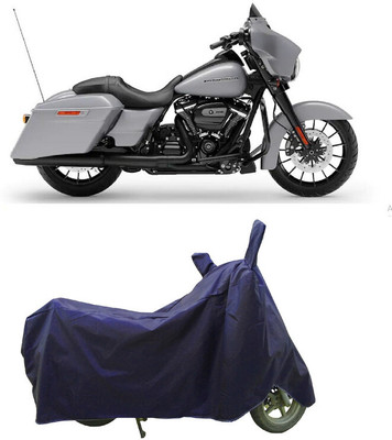 Coxtor Waterproof Two Wheeler Cover for Harley Davidson(Street Glide Special, Blue)
