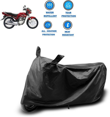 PAGORA Two Wheeler Cover for Suzuki(Zeus, Black)