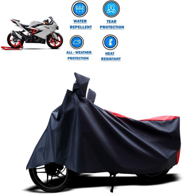 CODOKI Two Wheeler Cover for TVS(Apache RR 310, Red)