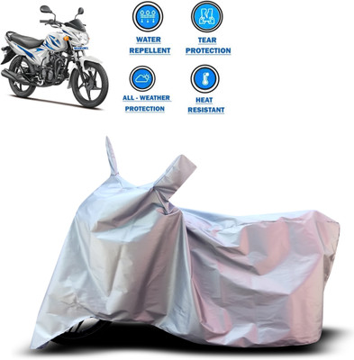 CODOKI Two Wheeler Cover for Suzuki(Hayate EP, Silver)