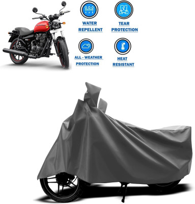 PAGORA Two Wheeler Cover for Royal Enfield(Thunderbird 350, Grey)