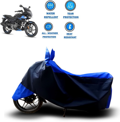 CODOKI Two Wheeler Cover for Bajaj(Pulsar 220F, Blue)