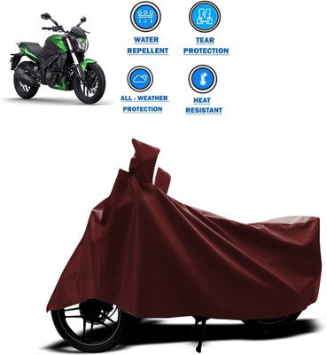 PAGORA Waterproof Two Wheeler Cover for Bajaj(Dominar, Maroon)