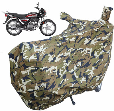 My Store Services Waterproof Two Wheeler Cover for Hero(MotoCorp Splendor Plus, Green)