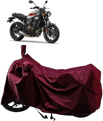 DeepShakshi AUTOMOTIVE Two Wheeler Cover for Yamaha(XSR300, Maroon)