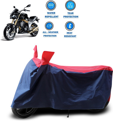 CODOKI Two Wheeler Cover for Mahindra(Mojo, Red)