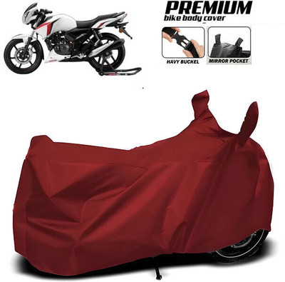 SK AUTO Waterproof Two Wheeler Cover for Hero, Honda, Bajaj, TVS, Suzuki(Maroon)