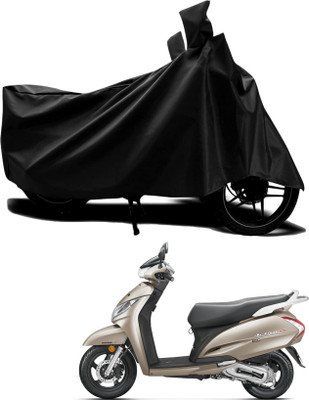 SK AUTO Two Wheeler Cover for Honda(Activa 125, Black)